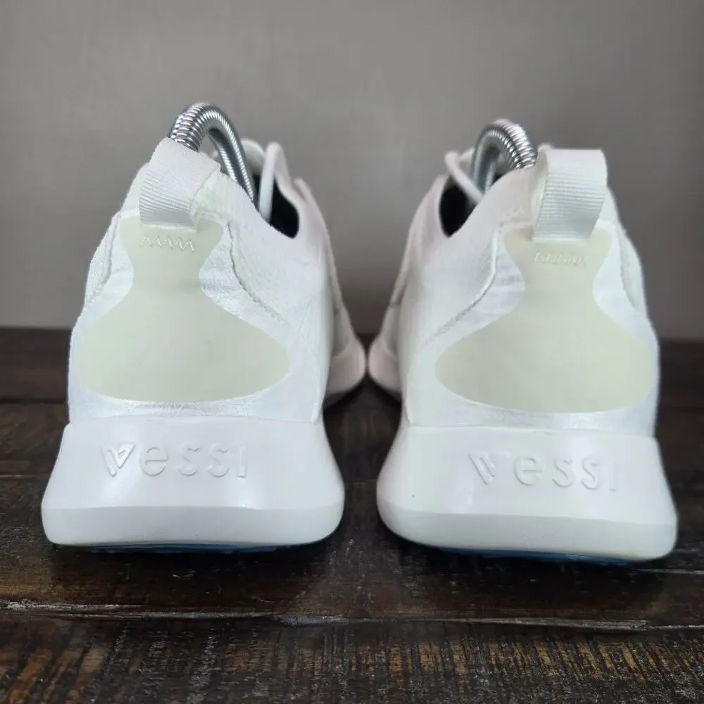 Vessi Everyday 2.0 Move Womens Size 9 Waterproof Shoes Sneakers Polar White